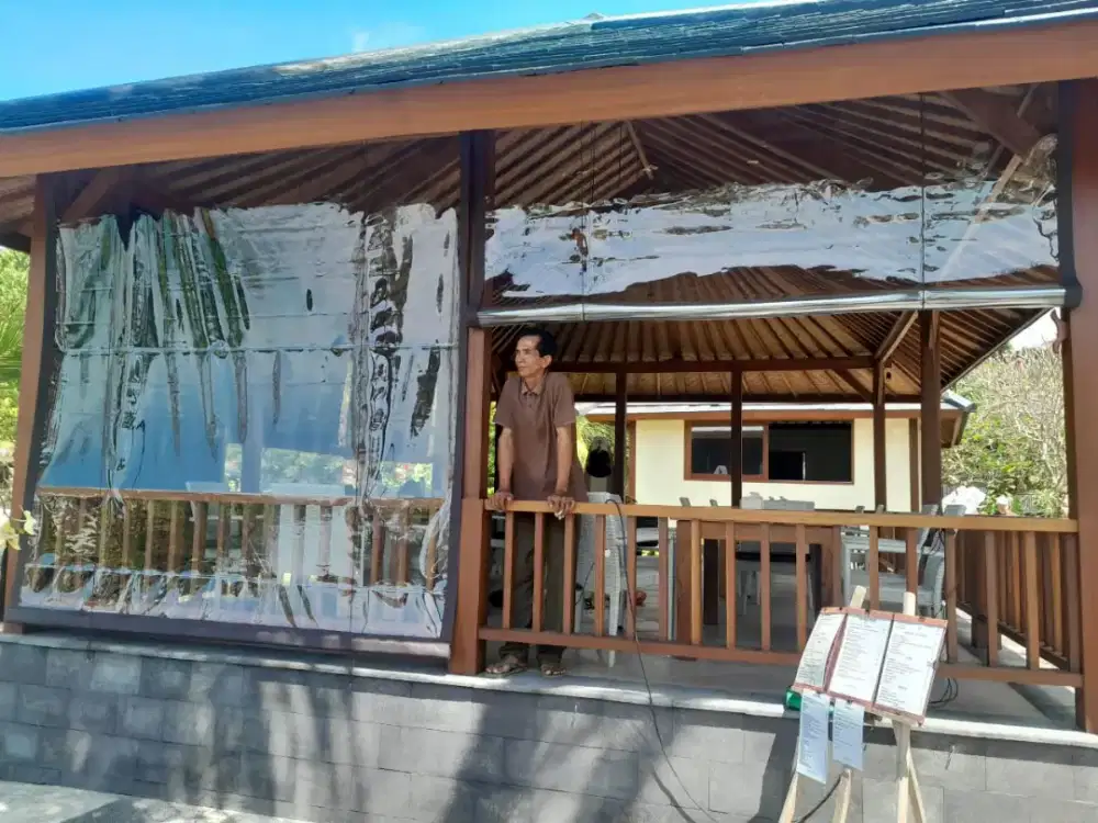 Open order tirai bahan kain waterprof