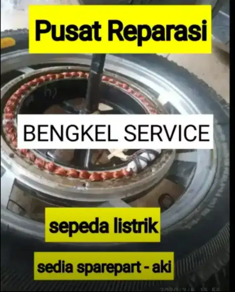 Dinamo Sepeda Listrik Sparepart Bergaransi