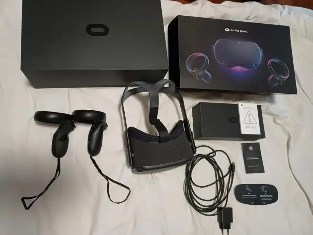 VR Gaming Oculus Quest 1 128 Gb Fullset Normal