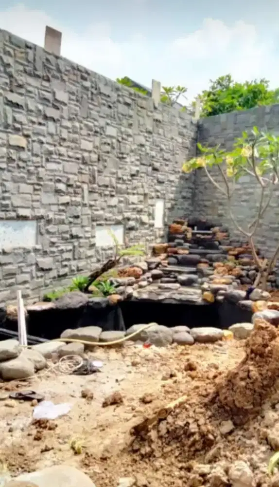 Mnrima dekorasi taman kolam air mancur minimalis berkualitas