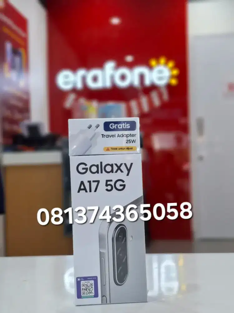 Samsung Terbaru Galaxy A17 5G - Free Adaptor