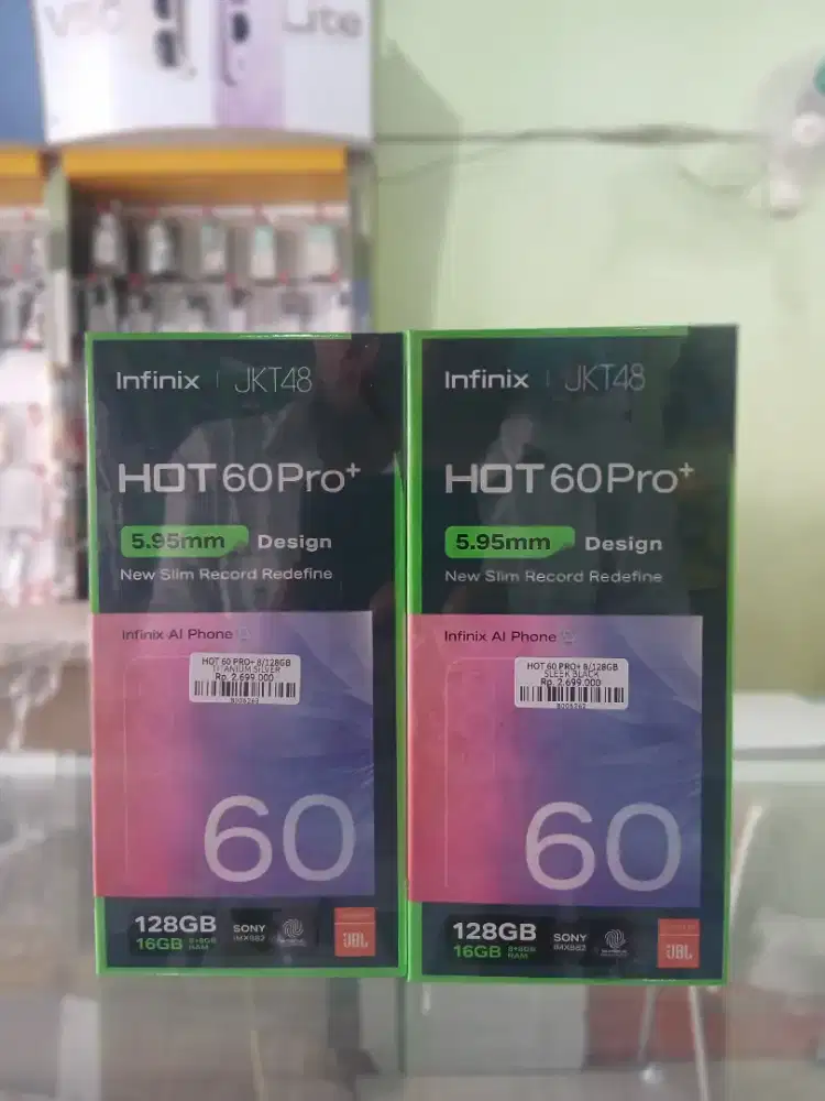 Terbaru Infinix HOT 60 Pro+ (128GB / 16GB RAM)