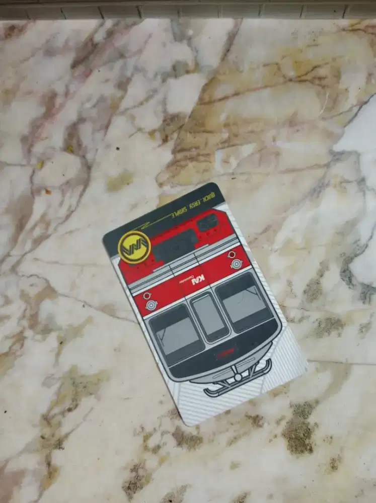 Tiket kereta api (card)