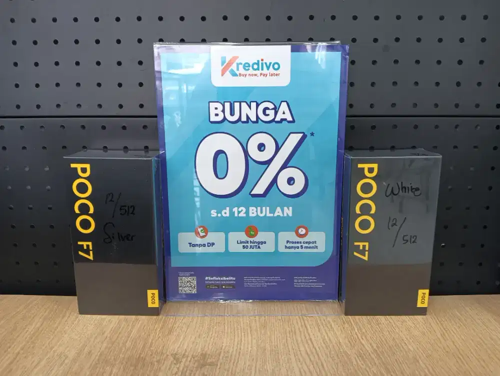 NEW POCO F7 12/512 GARANSI RESMI PROMO KREDIT DP 0%