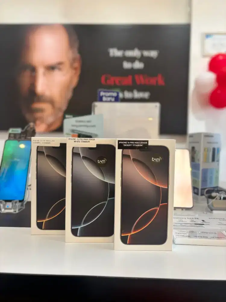 Iphone 16 pro max 256gb resmi