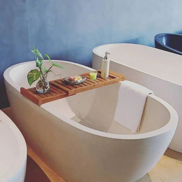 bathtub terrazzo tipe elips minimalis