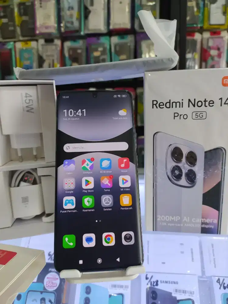 REDMI NOTE 14 PRO 5G RAM 8 ROM 256 SECOND LIKE NEW