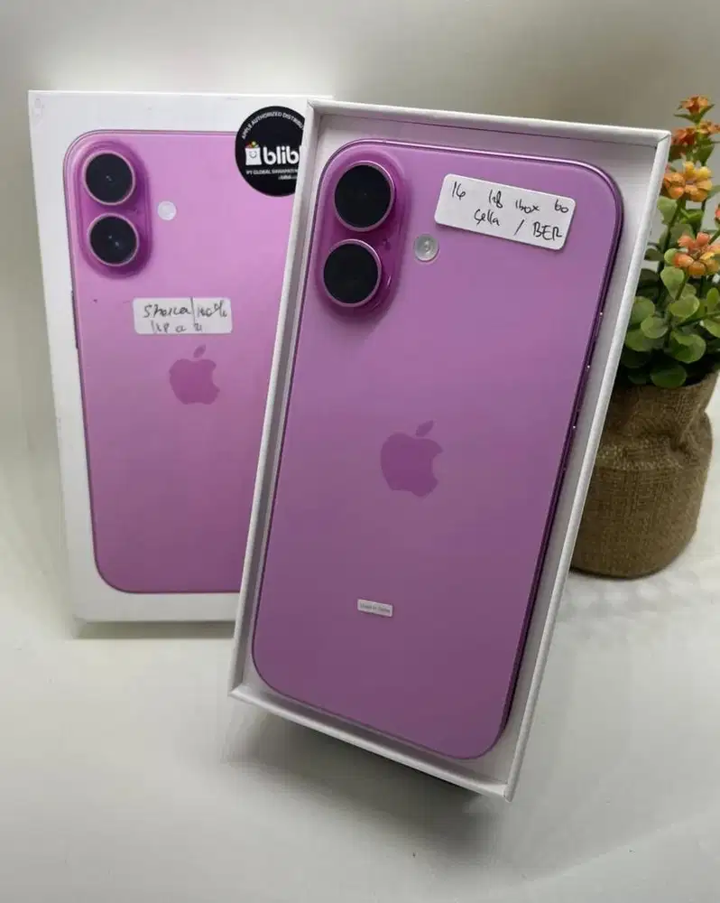 iPhone 16 128GB, iBox, PINK, BH 100%
