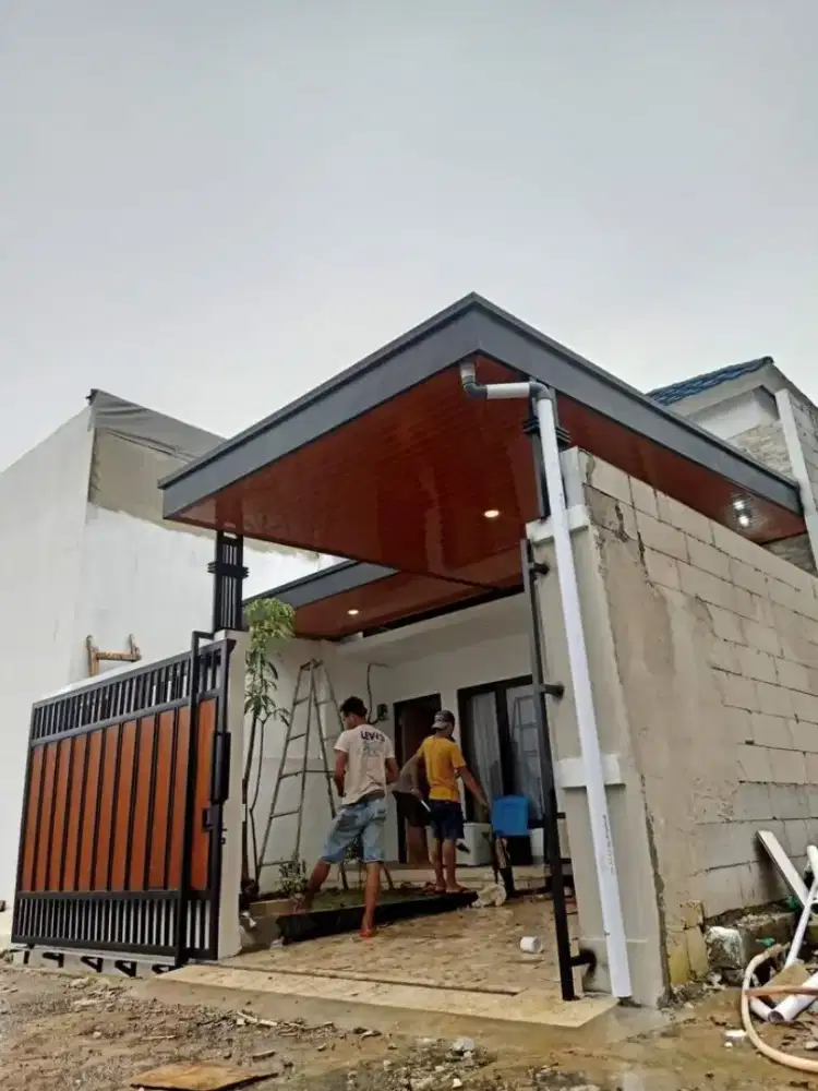 Bengkel las Lampung tralis kanopi pintu pagar gerbang tangga