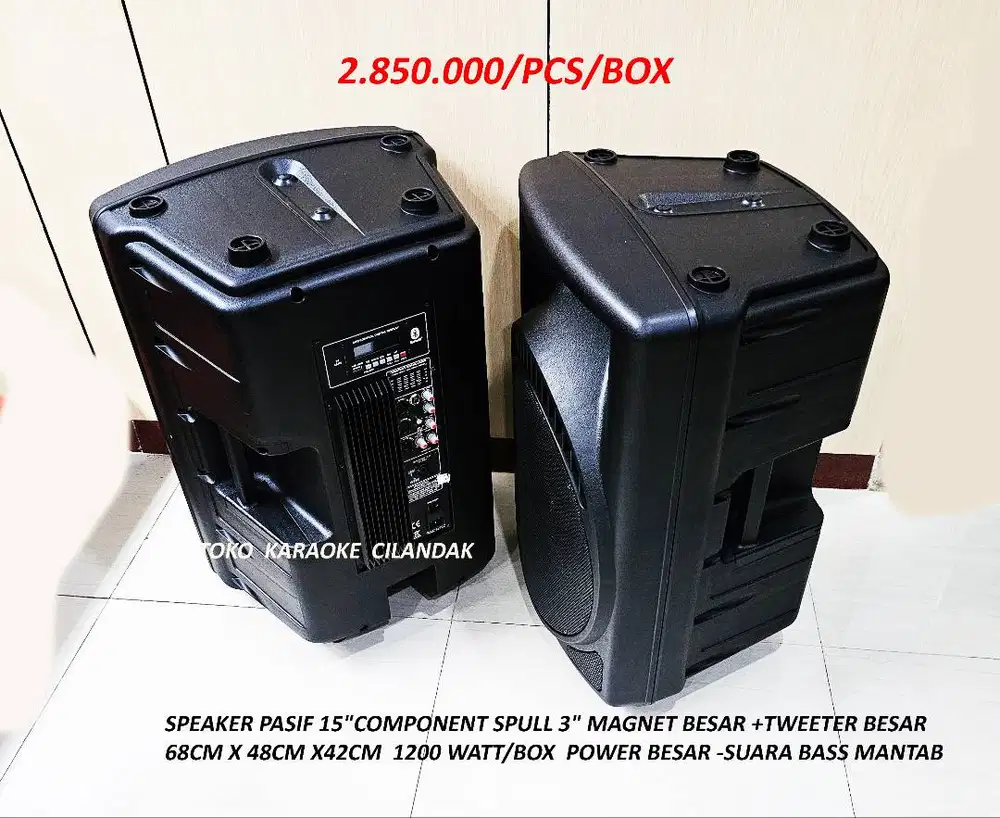 SUBWOOFER AKTIF 12 AUTO ON OFF 250WATT   SUB BASS  pada system karaoke
