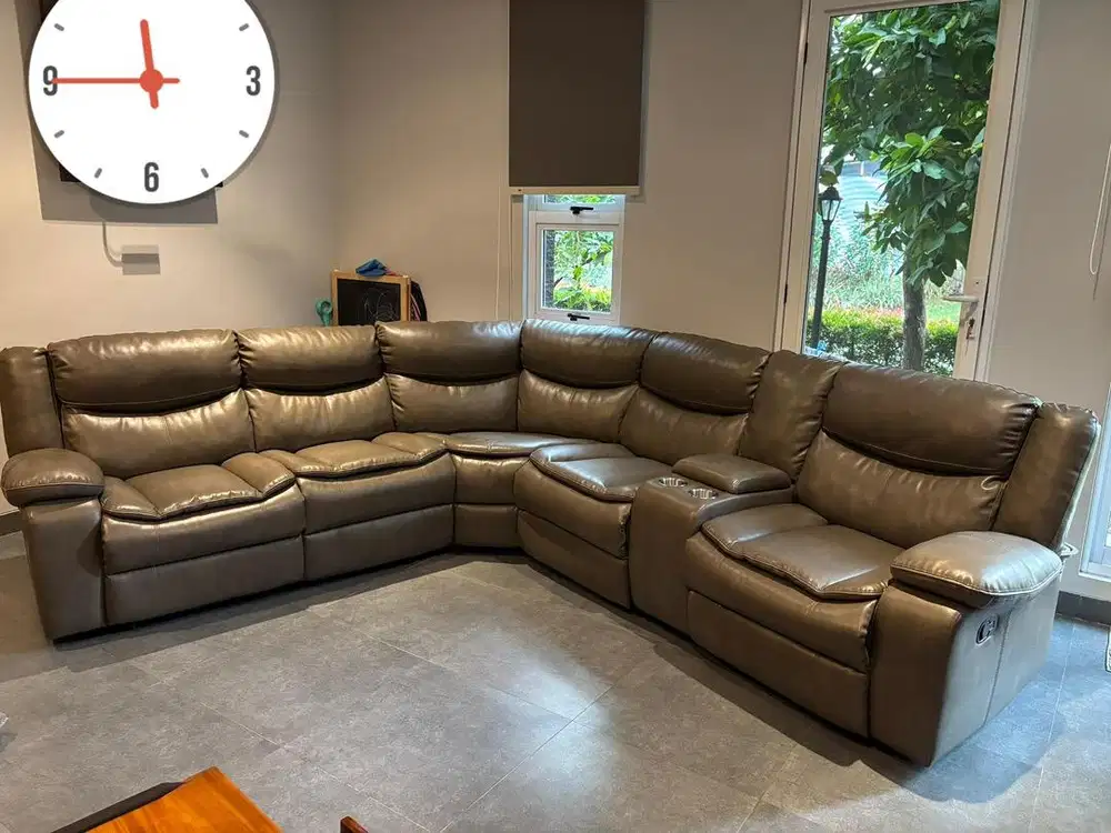 Jual Cepat Murah Sofa Coklat Brown Rumah Kantor Bagus Mewah