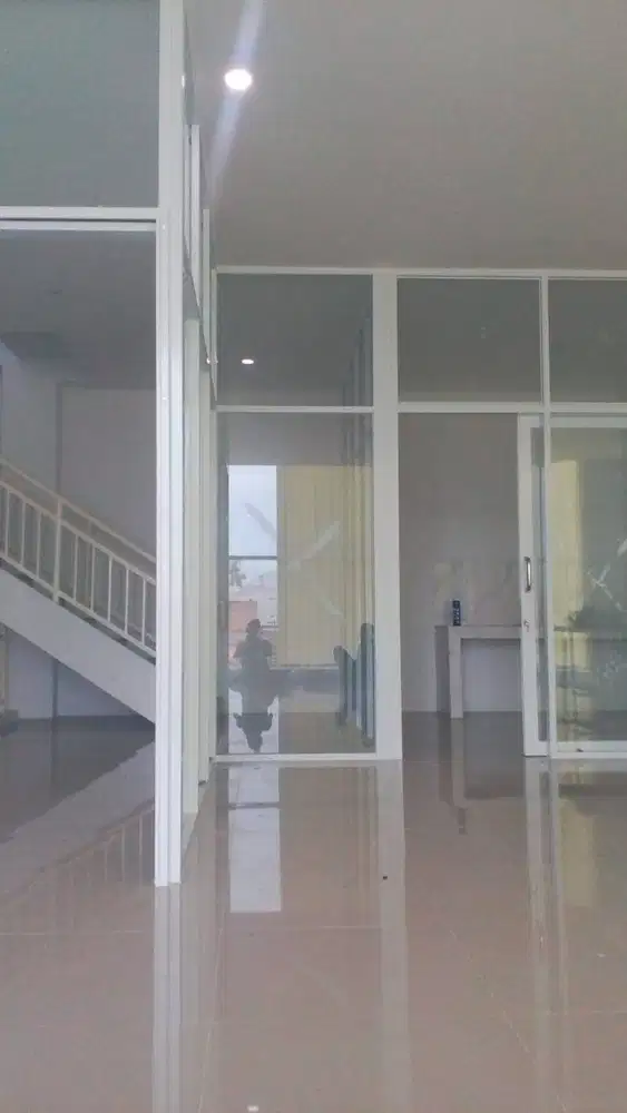 Kusen Aluminium + Pintu  + Plafon-Partisi + Kaca +Cat + Partisi Gypsum