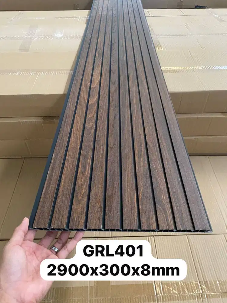 Wood Panel WPC 290CM X 30CM / Wall Panel PVC / Woodpanel Wallpanel