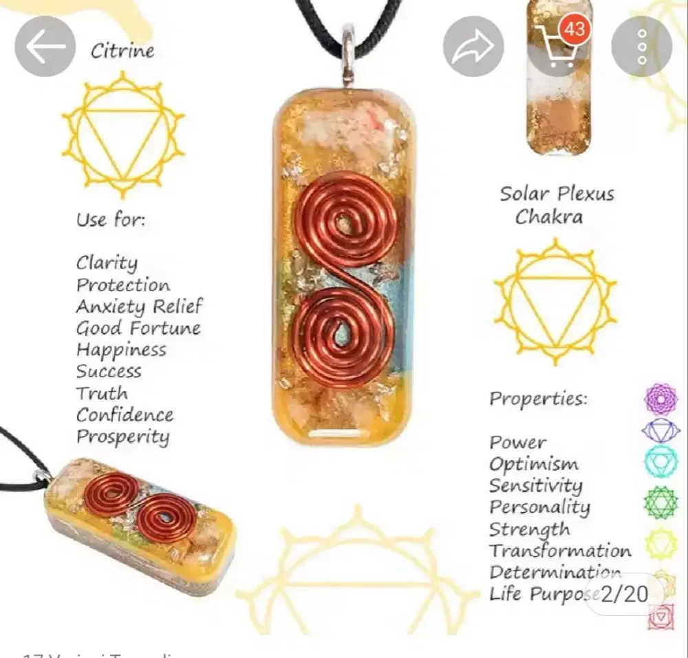 kalung kesehatan orgonite