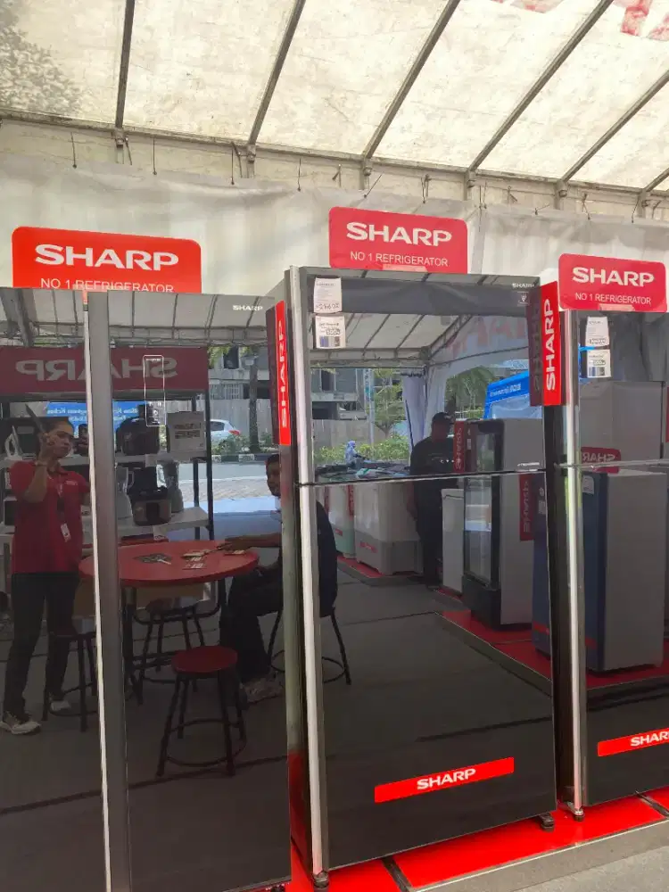 CICILAN KULKAS SHARP 2 PINTU PAKAI HOMECREDIT CICILAN MULAI 1.261.000