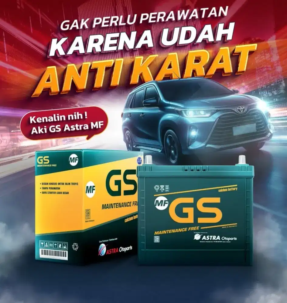 Antar pasang aki mobil jogja 24 jam