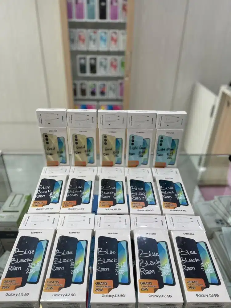 Baru..Samsung Galaxy A16 5G 8/256 Grs Resmi (Warna : Black,Gold,Green)