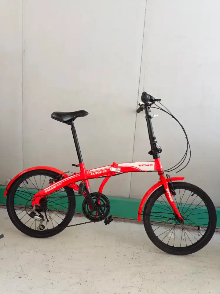 Sepeda lipat Genio ring20 Mulus