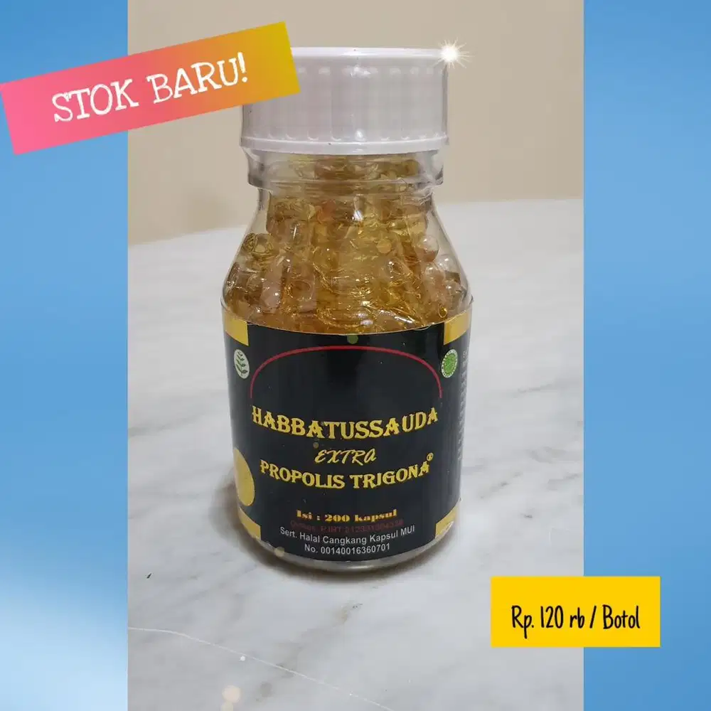 Habbatussauda extra propolis trigona