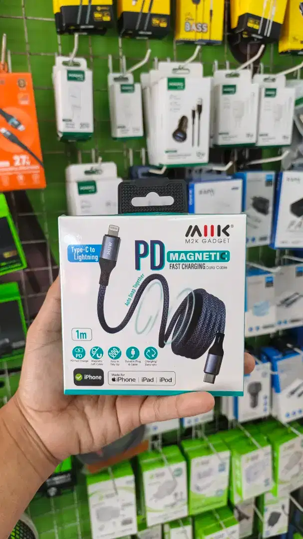 KABEL DATA TYPE C TO LIGHTNING M2K MCC27W