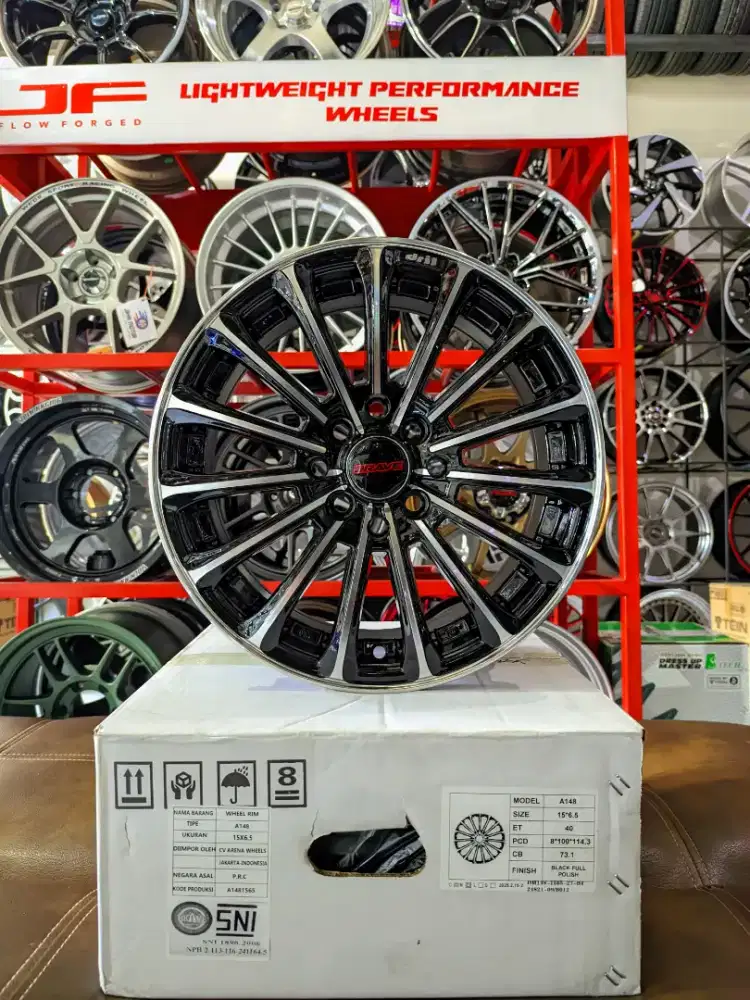 Velg brave R15 4x100/114 lbr6,5 et40