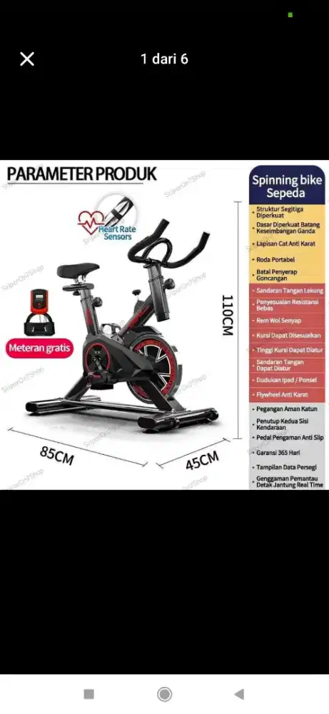 Sepeda statis olahraga