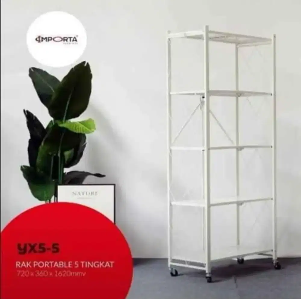 Rak Lipat Portable 5 Tingkat Importa YX5-5