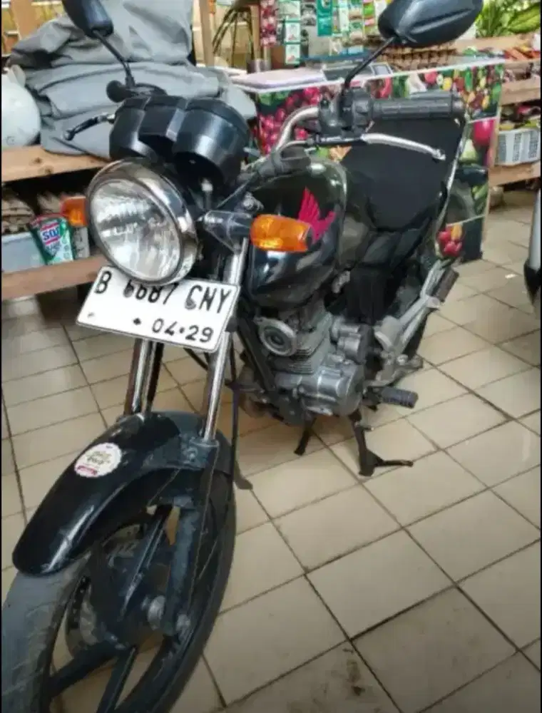 Megapro mega pro motor hitam primus 2009