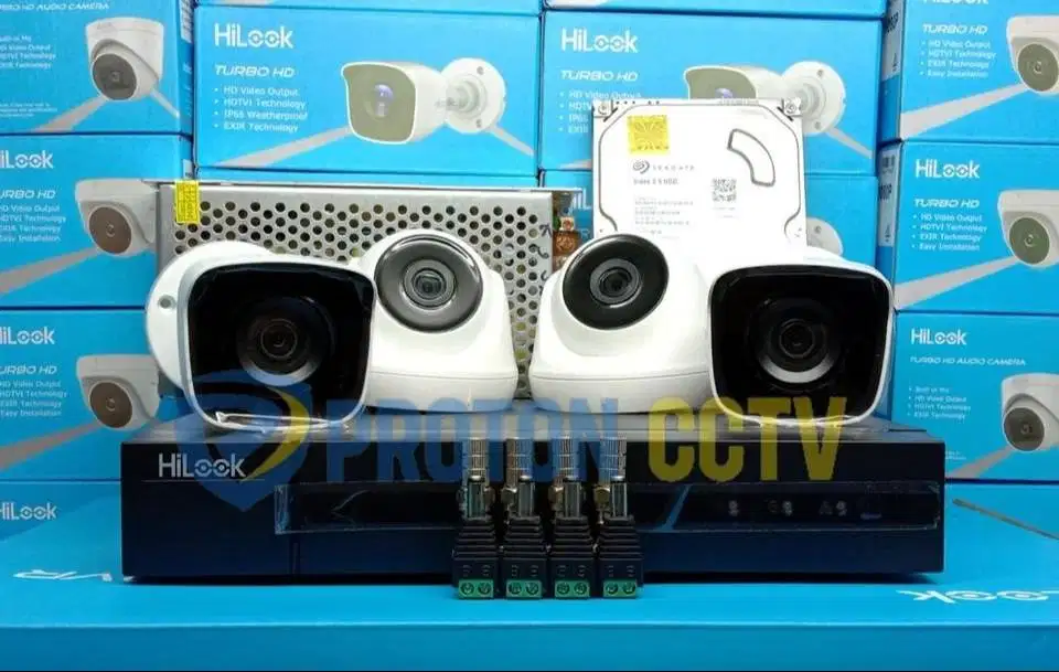 PROMO PAKET PEMASANGAN CCTV MURAH HILOOK 2MP
