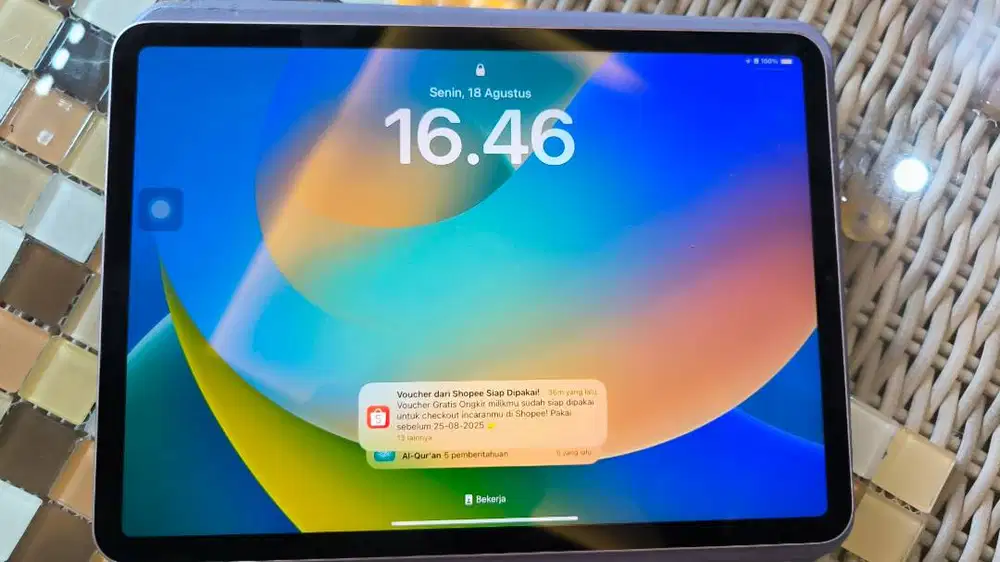 Dijual Ipad Pro 11 Inch M2 256  GB Wifi Only tahun 2022