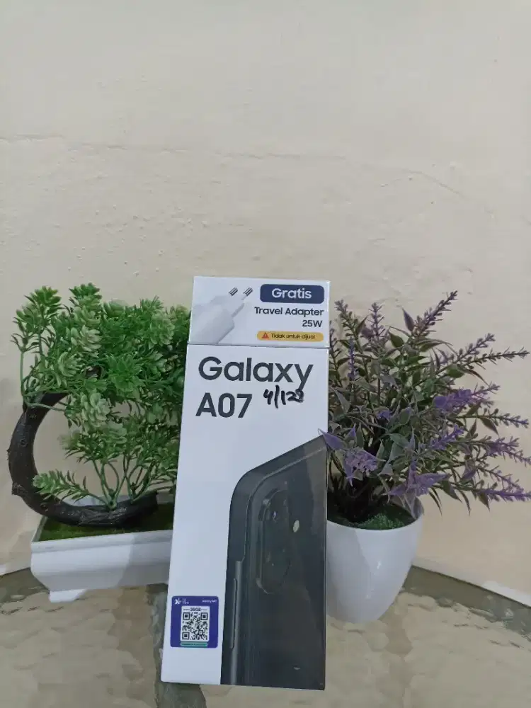 Samsung A07 4/128 garansi resmi