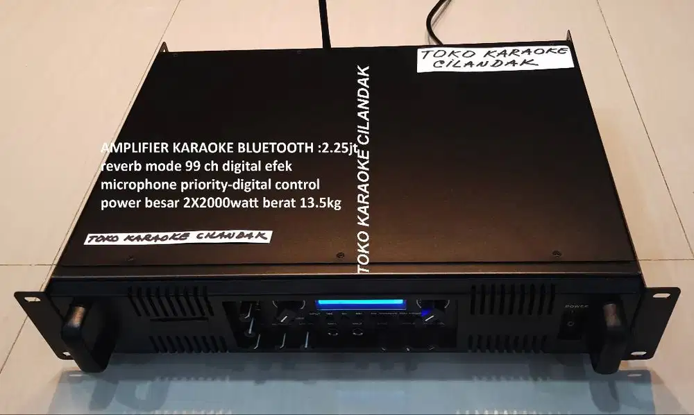 AMPLIFIER KARAOKE harga 2.25juta COCOK UNTUK KARAOKE RUMAHAN KANTOR TE