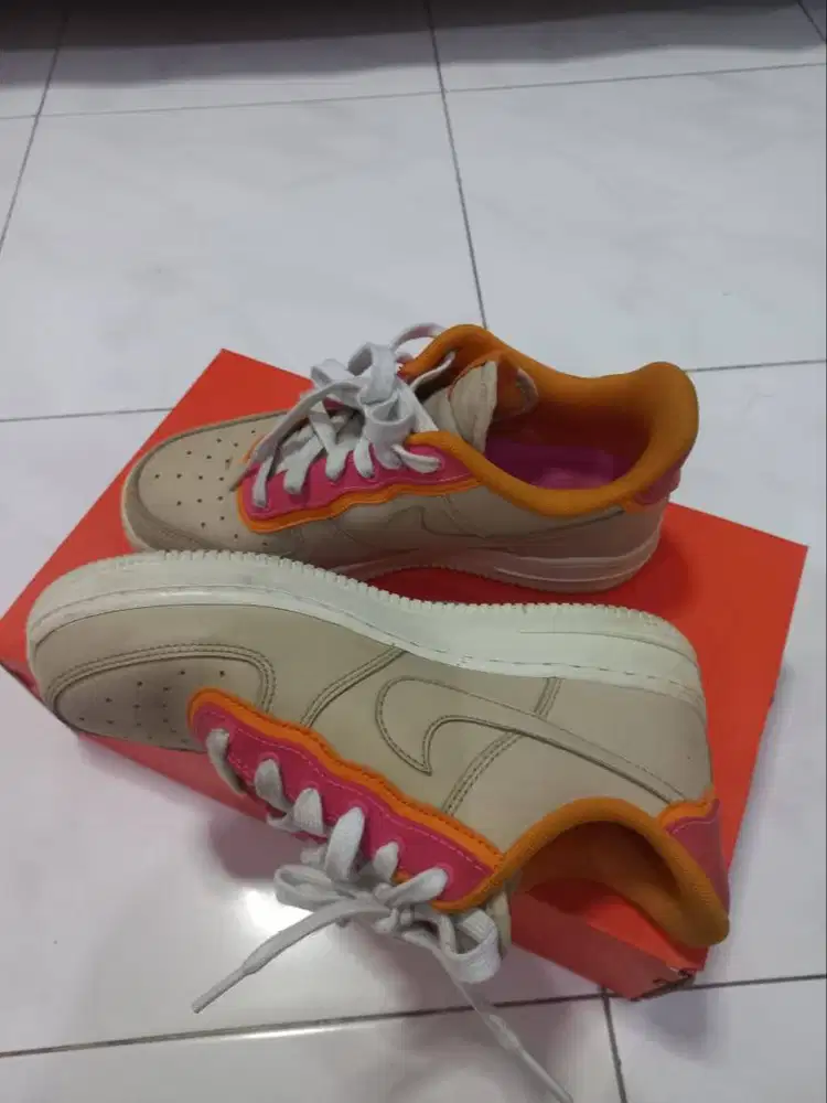 Nike Air Force 1 SE Double layer desert fuchsia