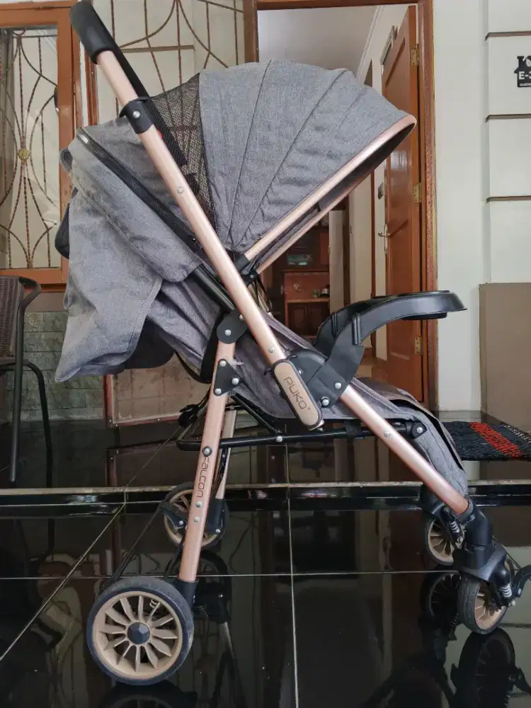 STROLLER PLIKO FALCON BS 390 GREY