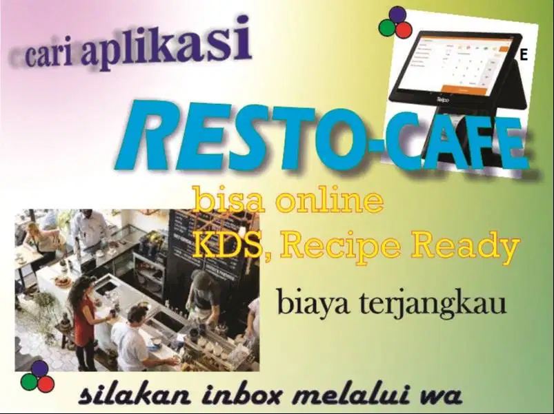 Aplikasi Resto Cafe ringan mudah terjangkau bisa online