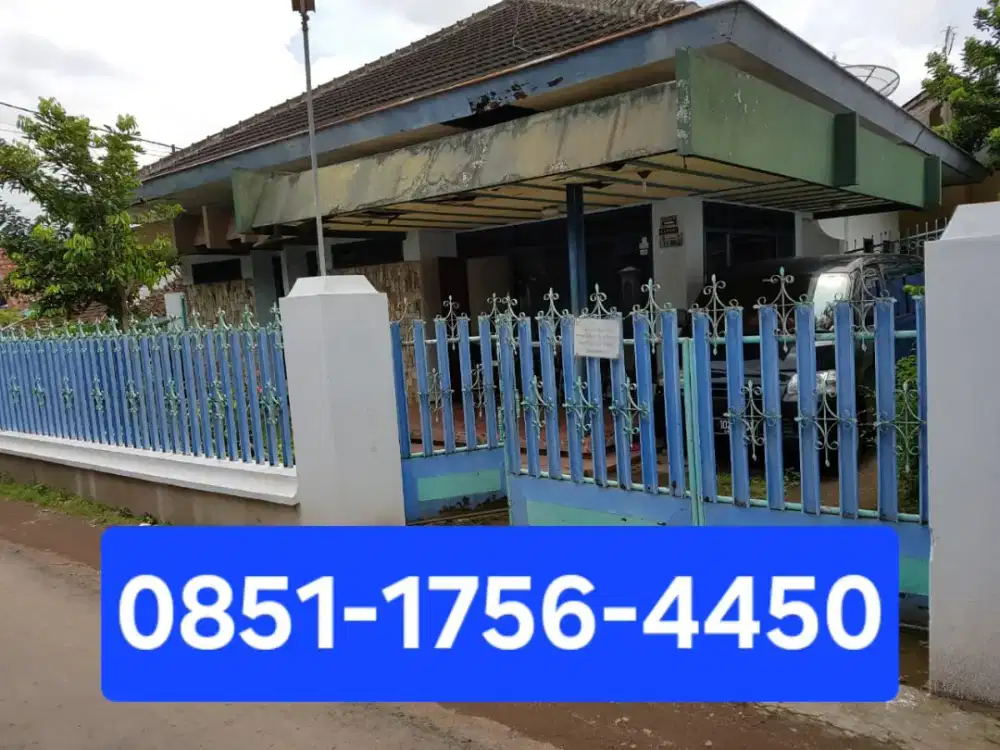 Rumah 300m2 pinggir jalan raya tengah kota jember di jual cepat