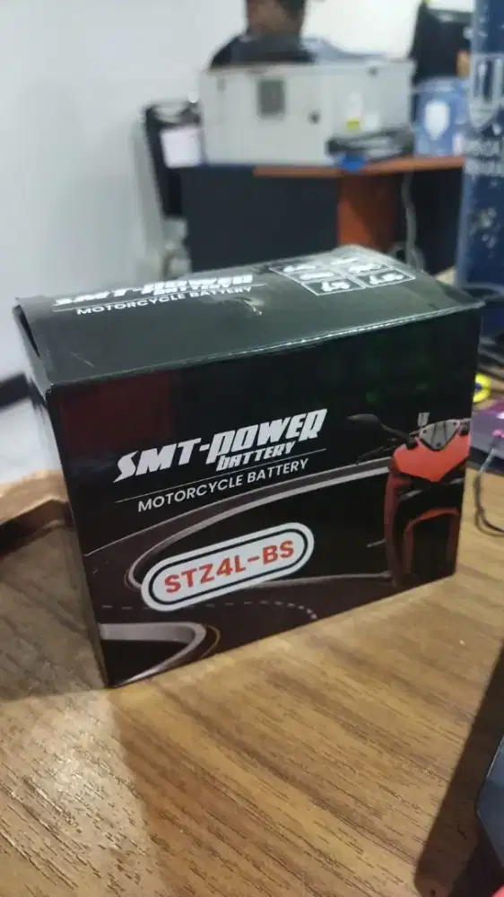 Jual aki kering motor  12V -4AH(STZ24L-BS)