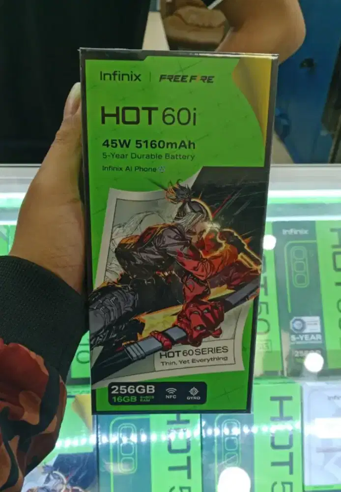 Infinix hot 60i segel garansi resmi