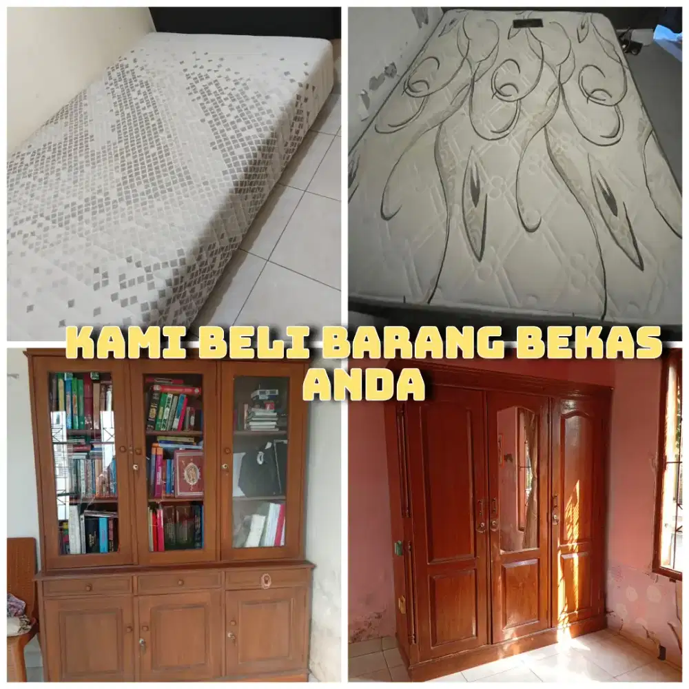 Kami Tampung Terus Barkas  Mebel Springbed dan furniture bekas anda