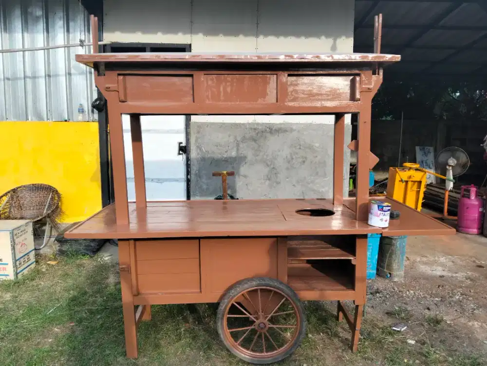 Jual butuh gerobak angkringan