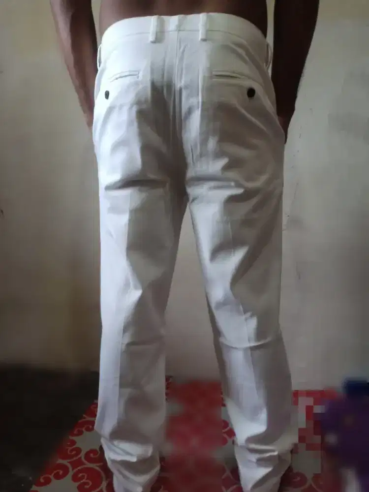 Celana Giordano putih uk 32