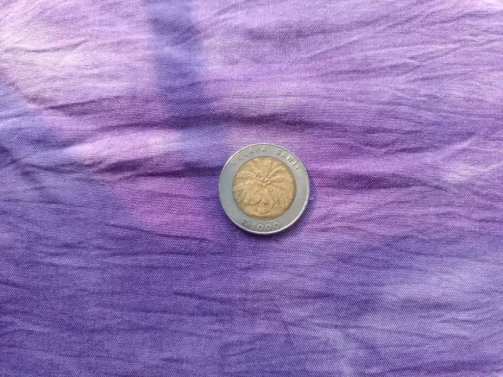 Koin langka 1000 kelapa sawit tahun 2000