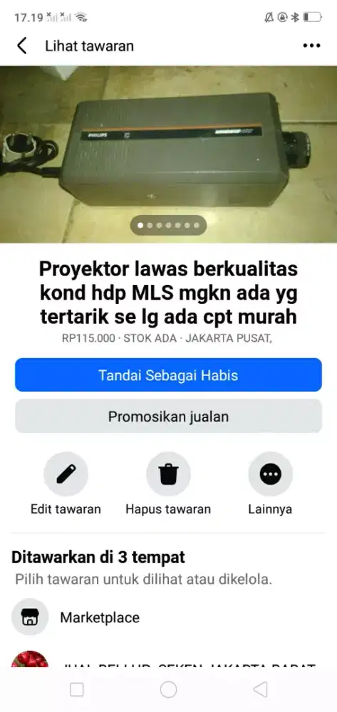 Camera proyektor lawas berkualitas kond hdp MLS hrg murah sj cpt dpt