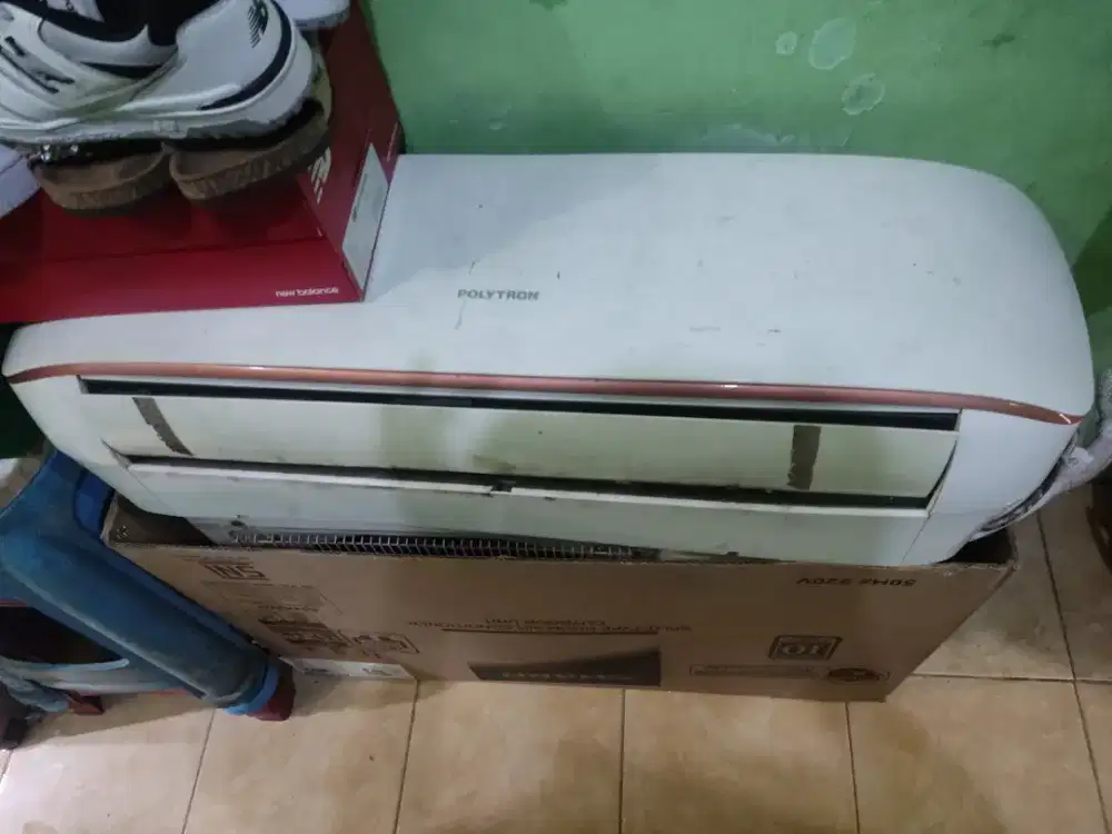 AC Polytron 0.5 pk bekas tinggal pasang