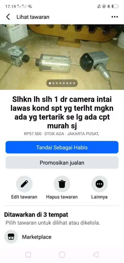 Slhkn plh slh 1 dr camera intai lawas kond spt yg terlht hrg murah sj