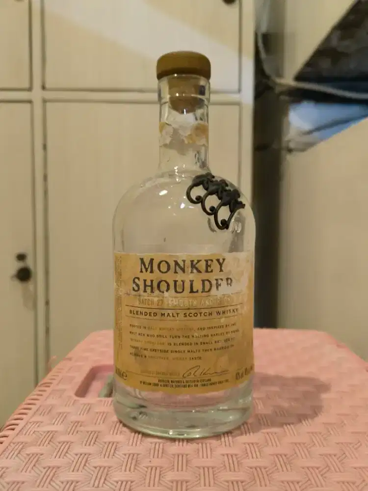 Botol kosong Monkey Shoulder 2 pcs