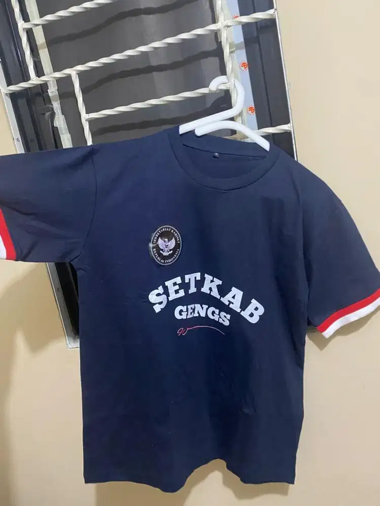 Kaos Setkab Gank (Dibagi saat Pawai 17 Agustus) Mayor Teddy