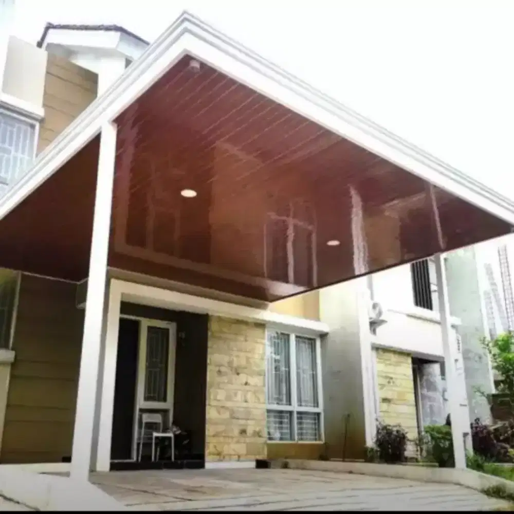 Kanopi atap alderon plafon PVC