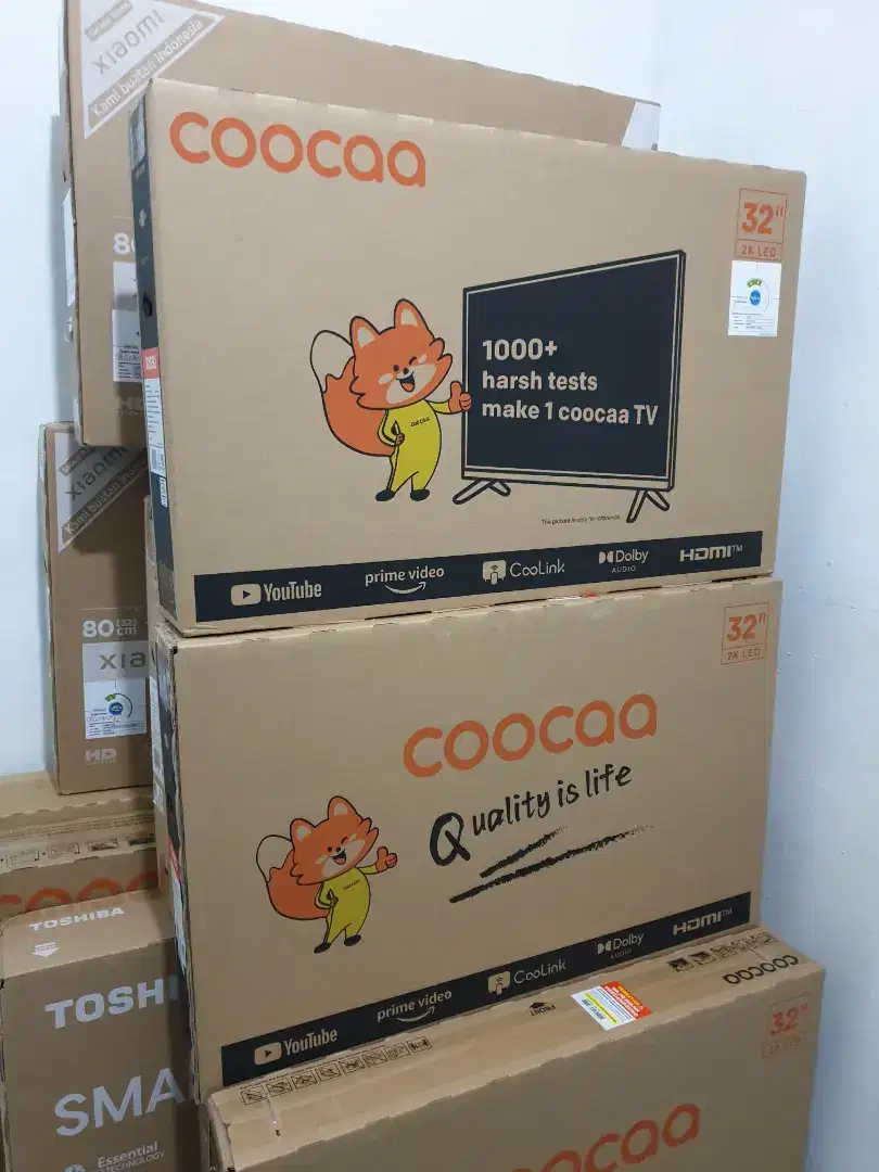 COOCAA SmartTV digital 32 inch. Baru, bisa COD + Setting