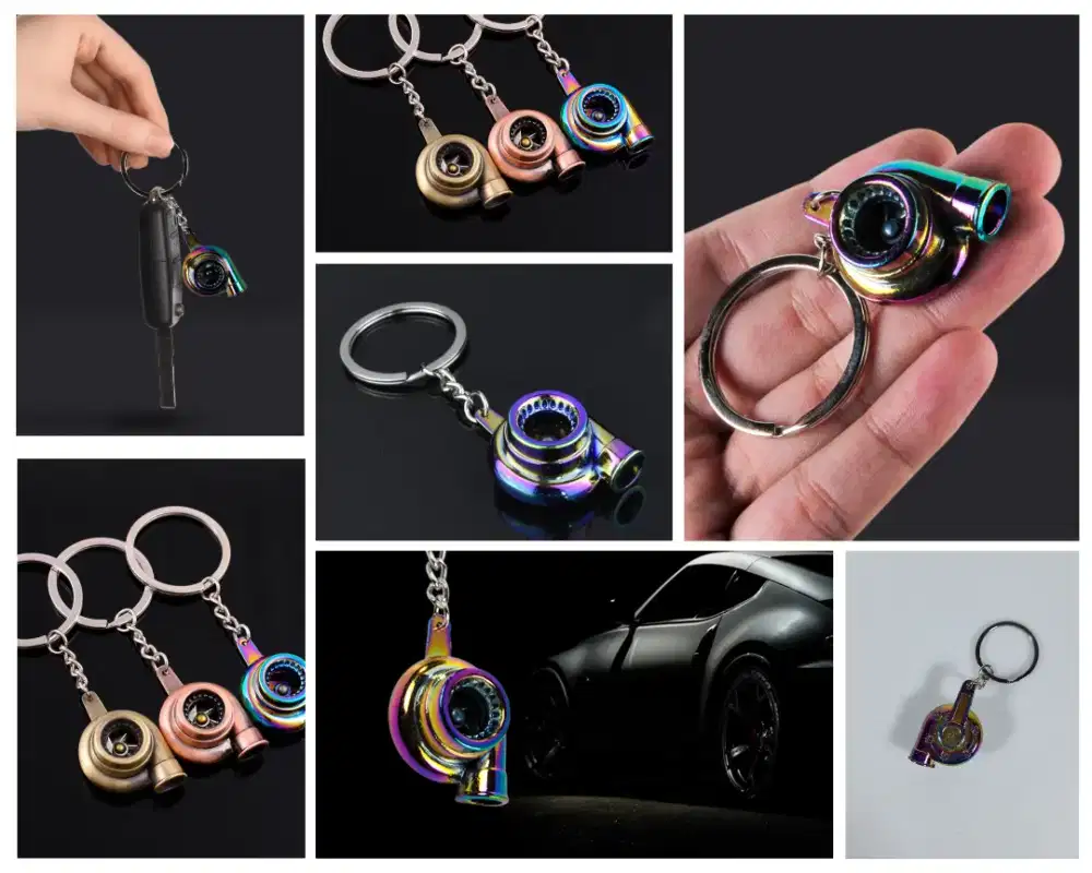 KEYCHAIN/GANCI TURBO TITANIUM